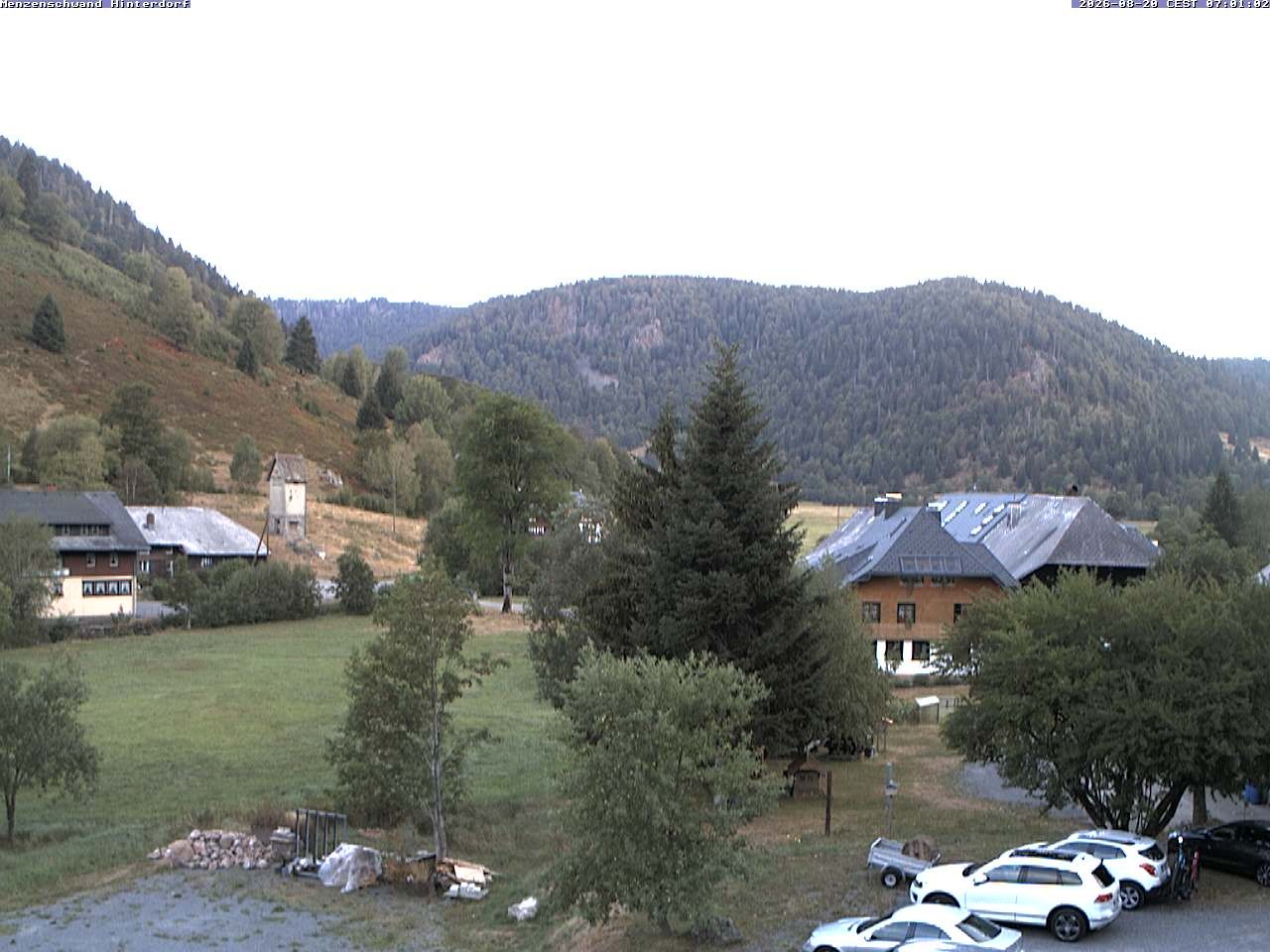 Archiv Foto Webcam Menzenschwand: Hinterdorf