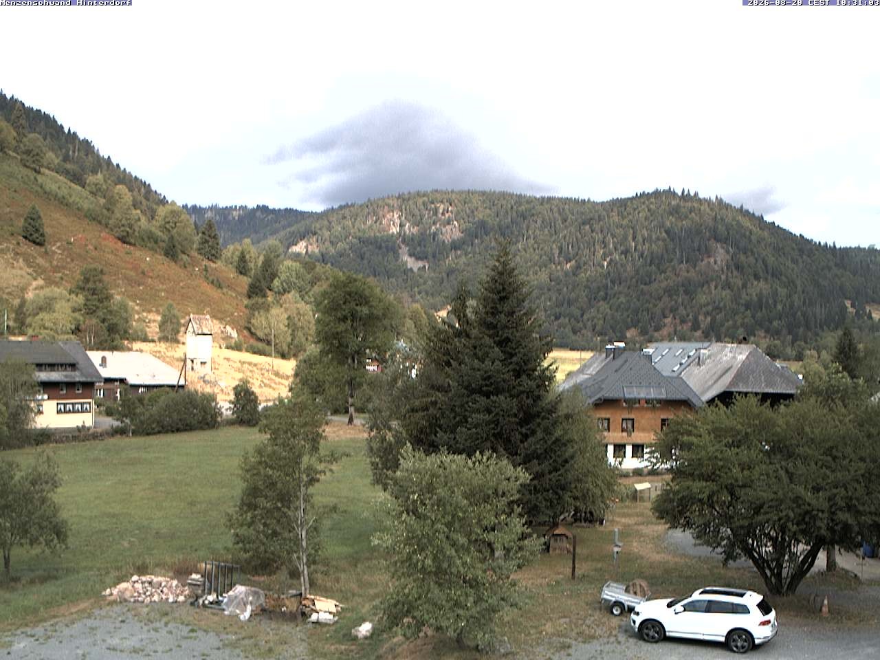 Archiv Foto Webcam Menzenschwand: Hinterdorf