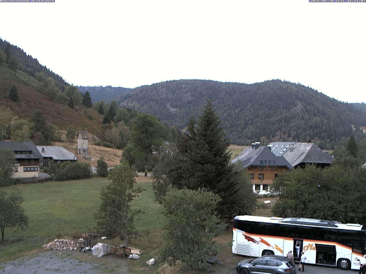 Archiv Foto Webcam Menzenschwand: Hinterdorf