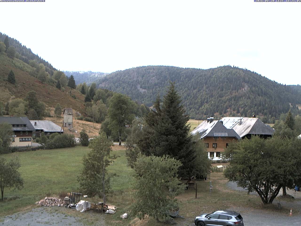Archiv Foto Webcam Menzenschwand: Hinterdorf
