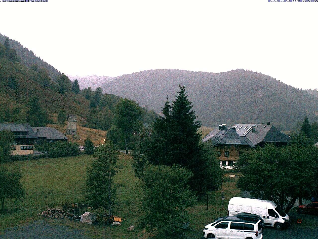 Archiv Foto Webcam Menzenschwand: Hinterdorf