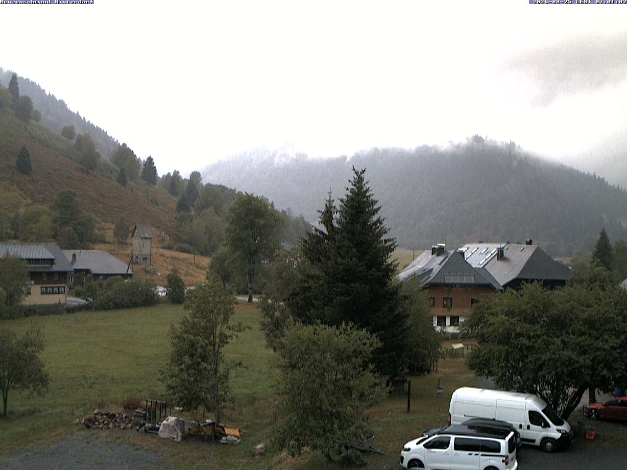 Archiv Foto Webcam Menzenschwand: Hinterdorf