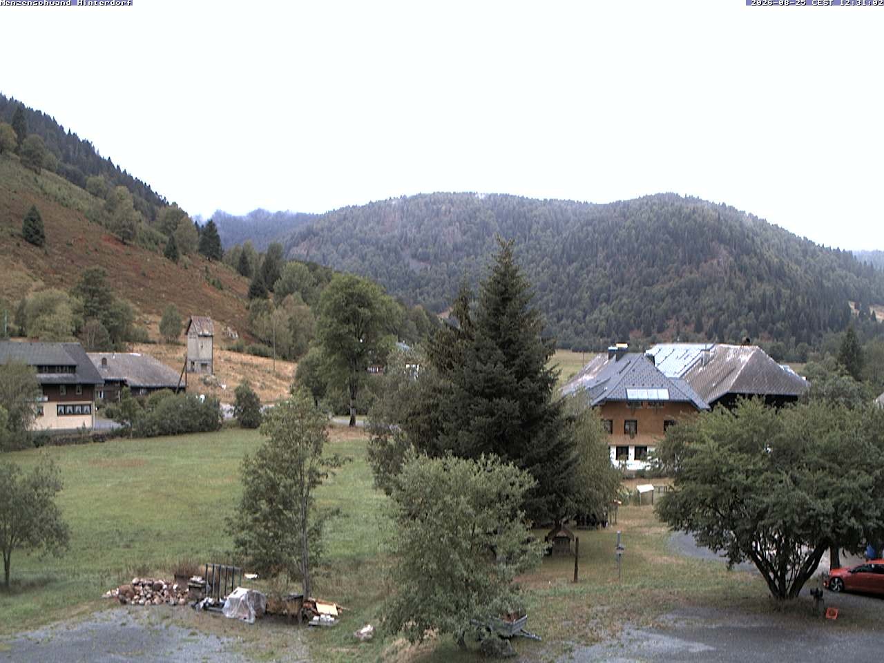 Archiv Foto Webcam Menzenschwand: Hinterdorf