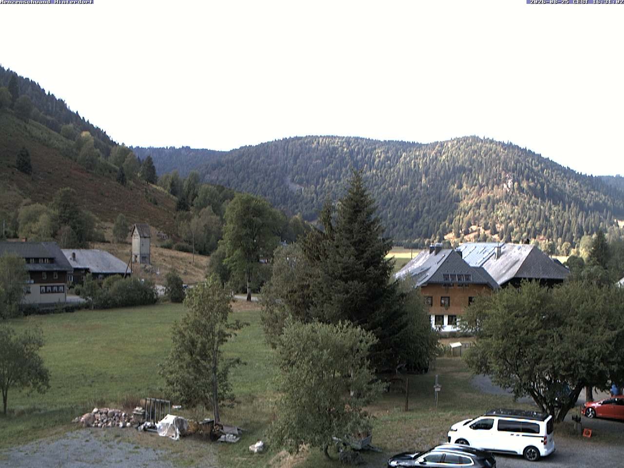 Archiv Foto Webcam Menzenschwand: Hinterdorf