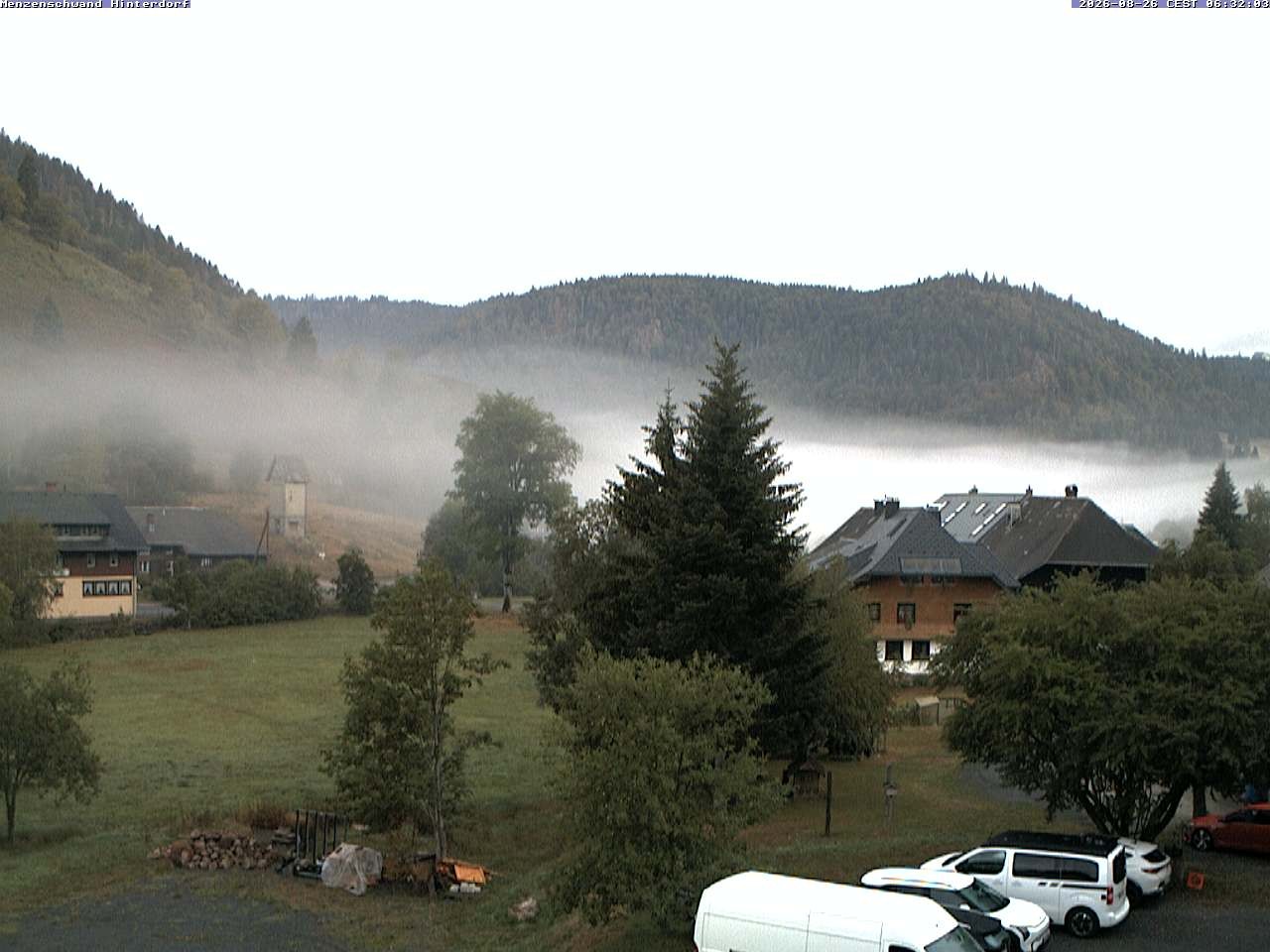 Archiv Foto Webcam Menzenschwand: Hinterdorf