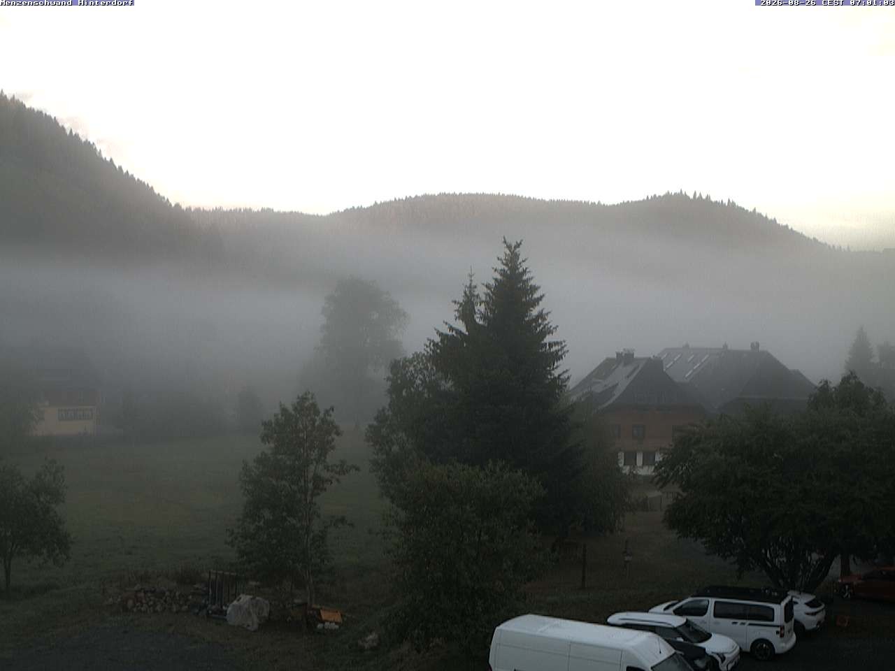 Archiv Foto Webcam Menzenschwand: Hinterdorf