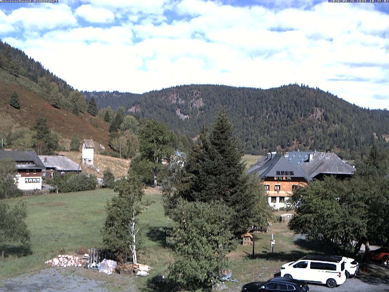 Archiv Foto Webcam Menzenschwand: Hinterdorf