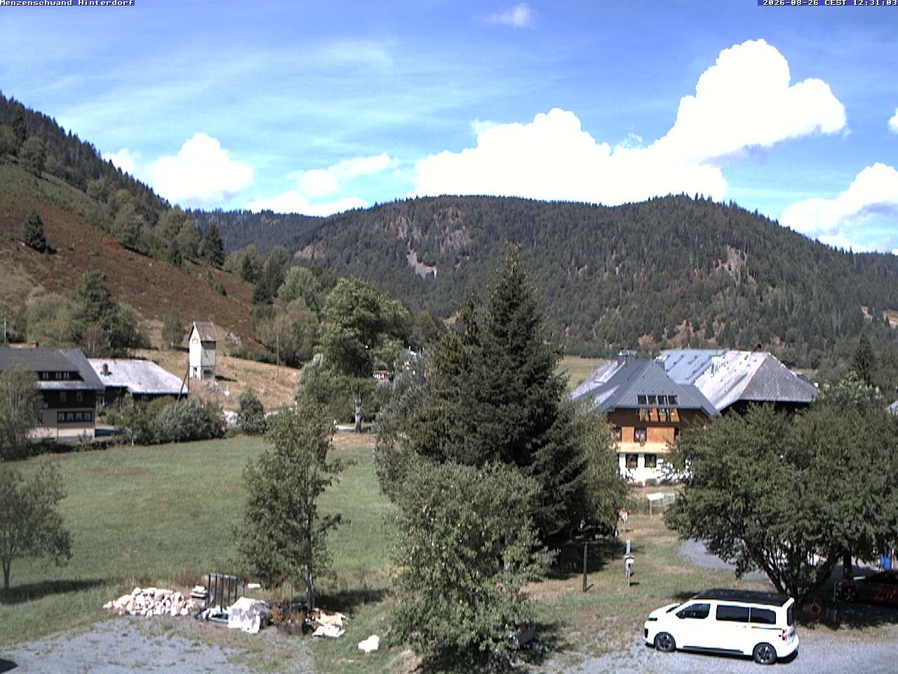 Archiv Foto Webcam Menzenschwand: Hinterdorf