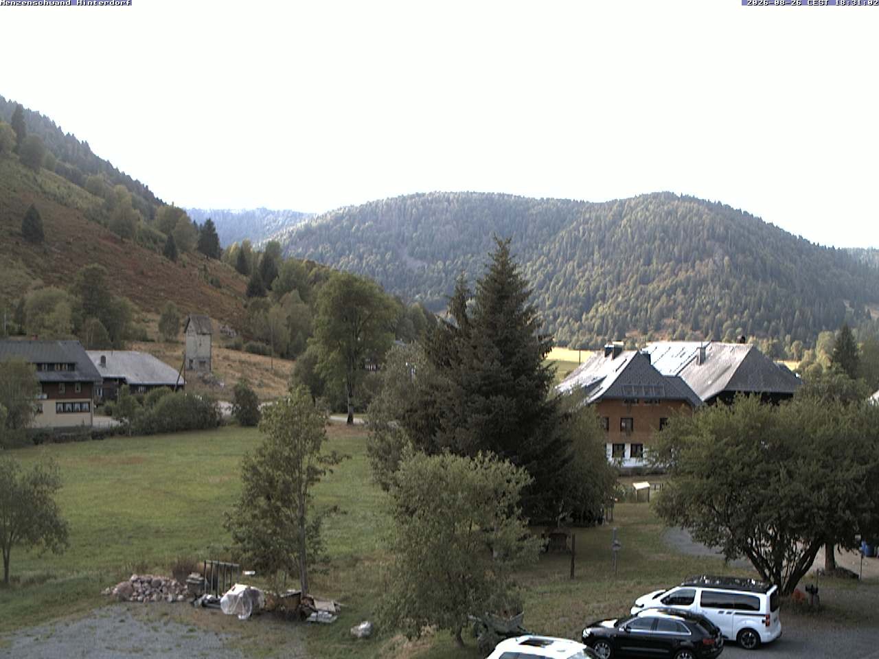 Archiv Foto Webcam Menzenschwand: Hinterdorf