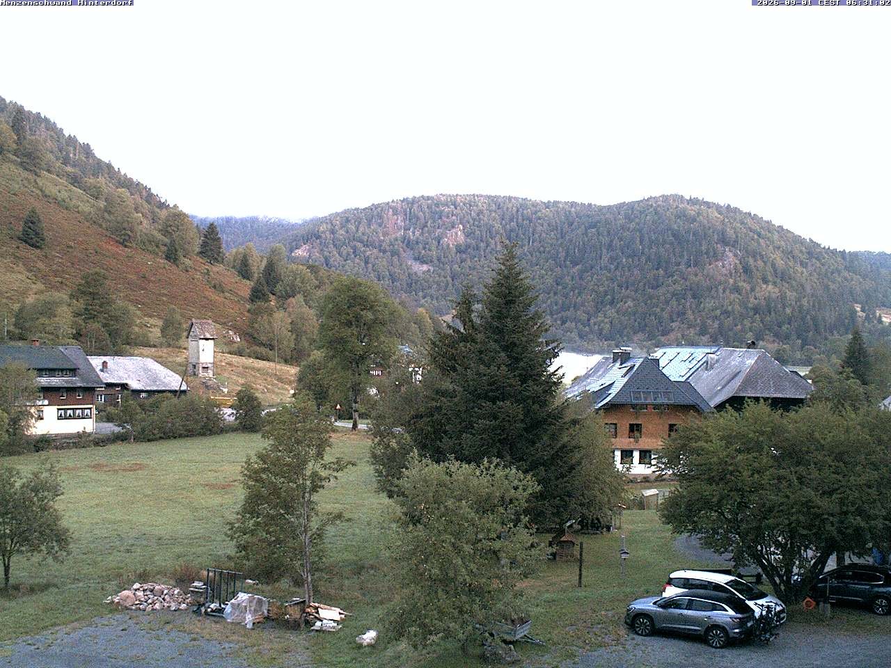 Archiv Foto Webcam Menzenschwand: Hinterdorf