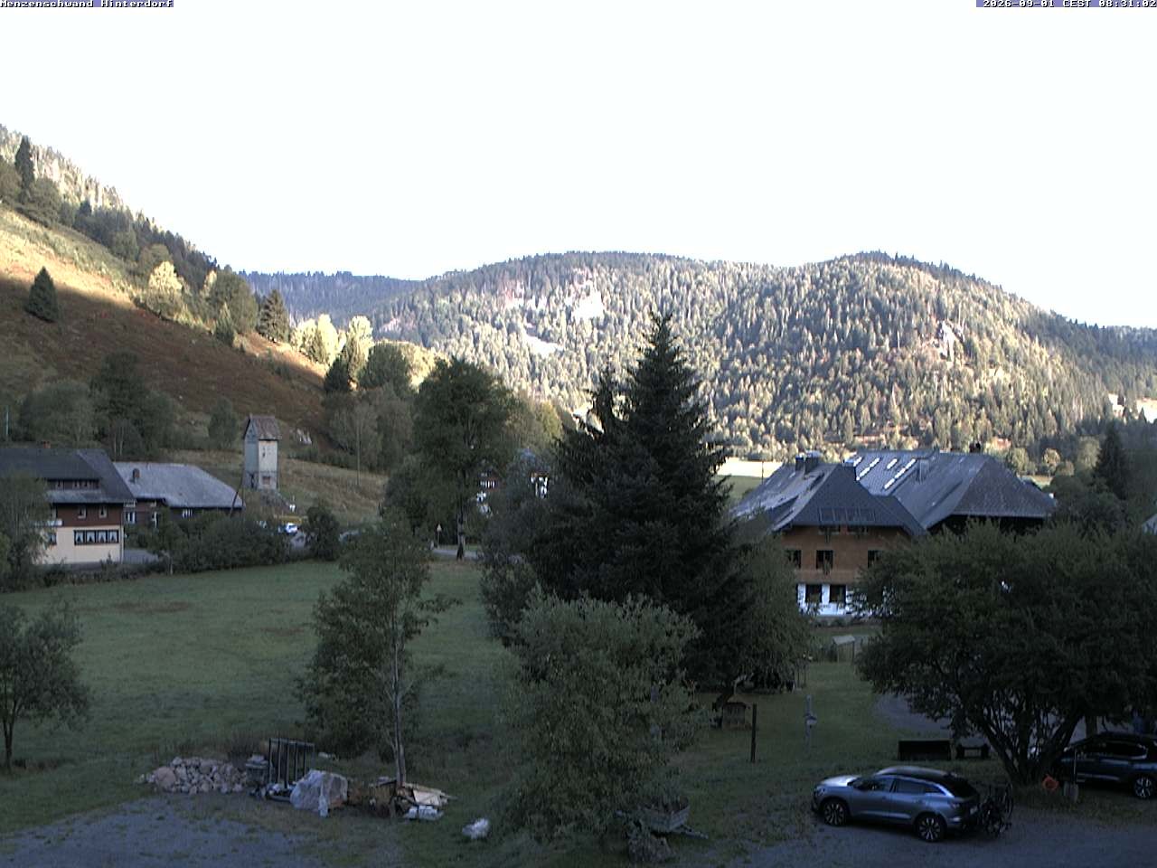Archiv Foto Webcam Menzenschwand: Hinterdorf