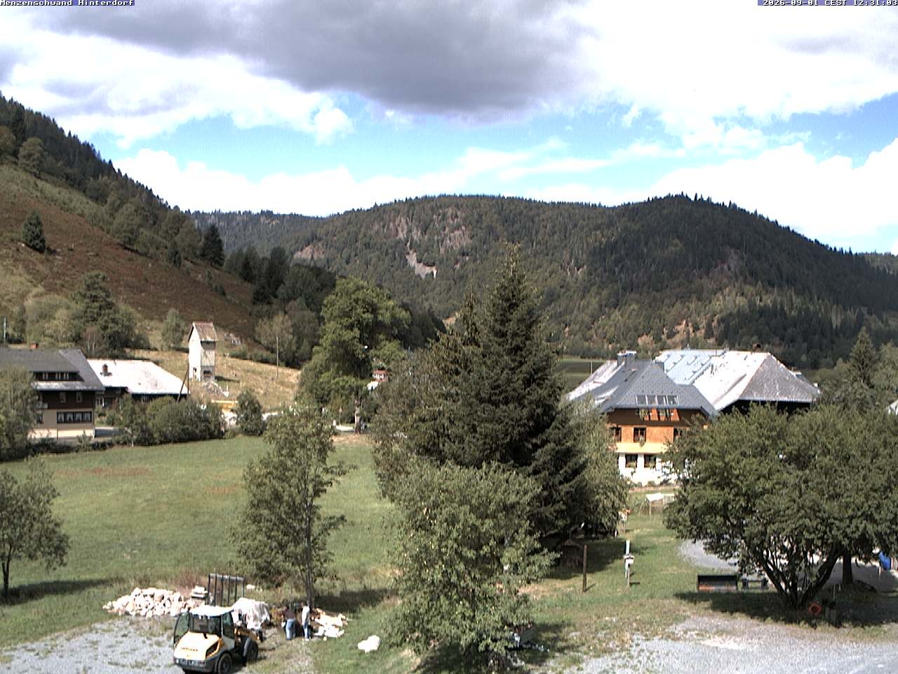 Archiv Foto Webcam Menzenschwand: Hinterdorf