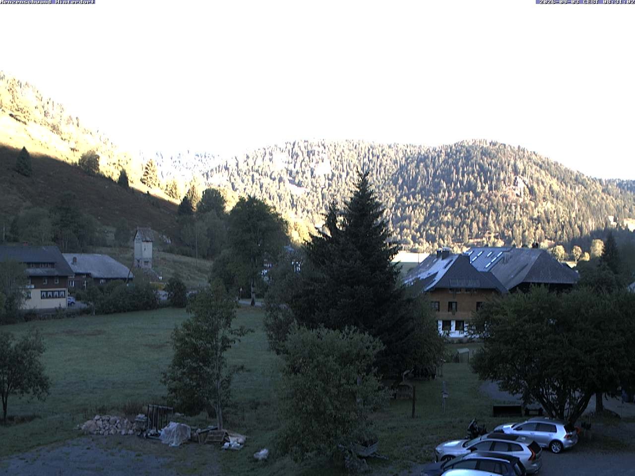Archiv Foto Webcam Menzenschwand: Hinterdorf