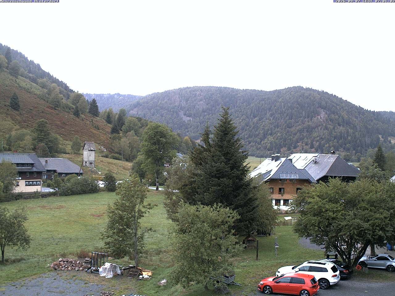 Archiv Foto Webcam Menzenschwand: Hinterdorf