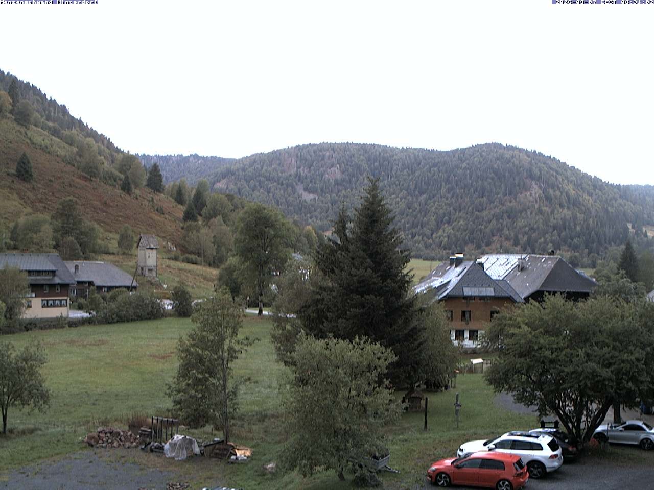 Archiv Foto Webcam Menzenschwand: Hinterdorf