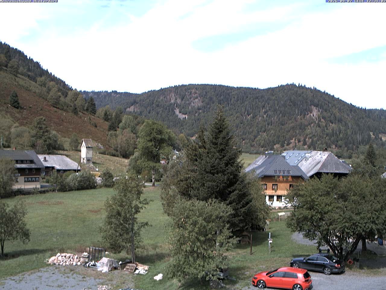 Archiv Foto Webcam Menzenschwand: Hinterdorf