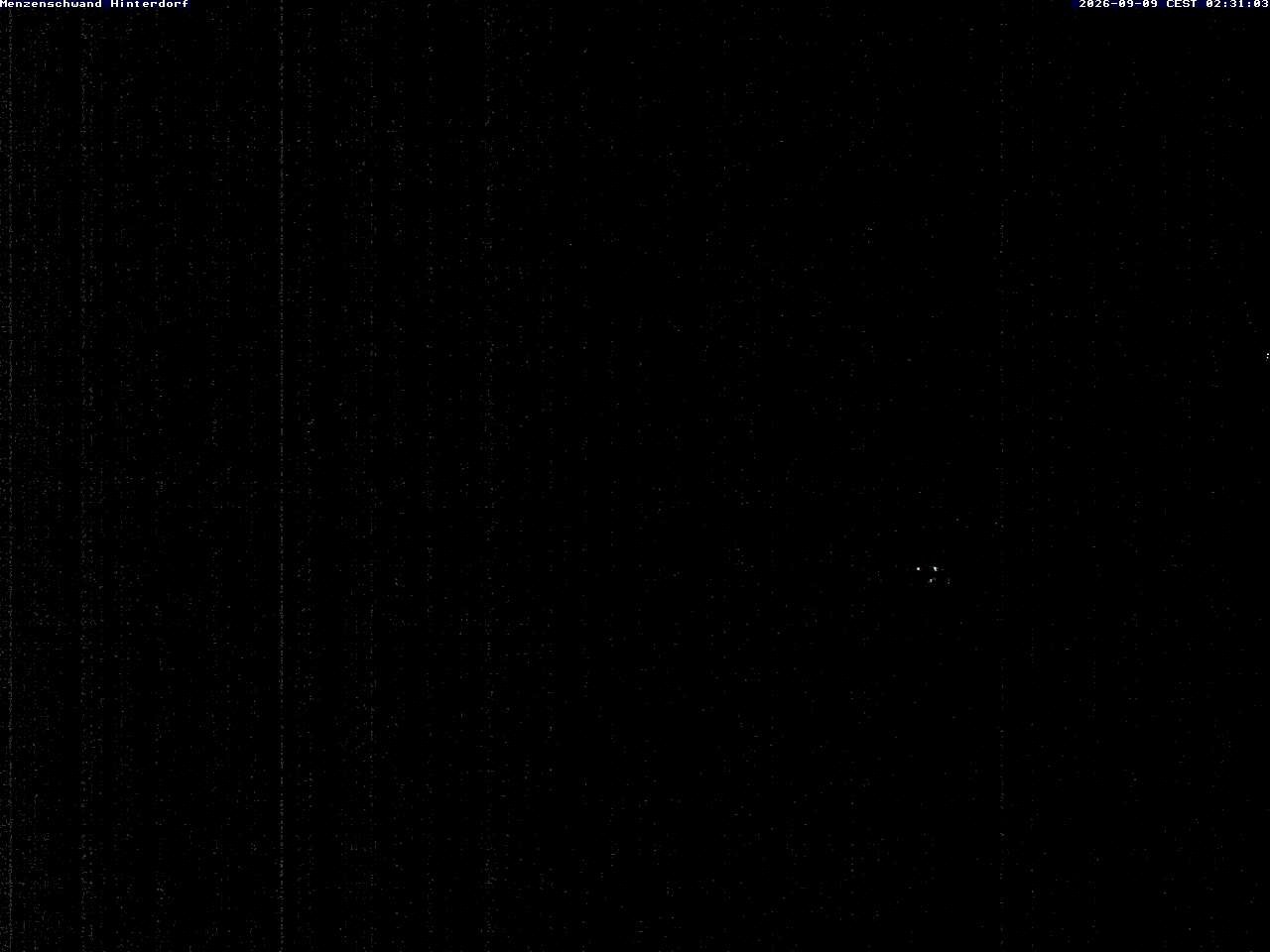 Archived image Webcam Menzenschwand (Hinterdorf)