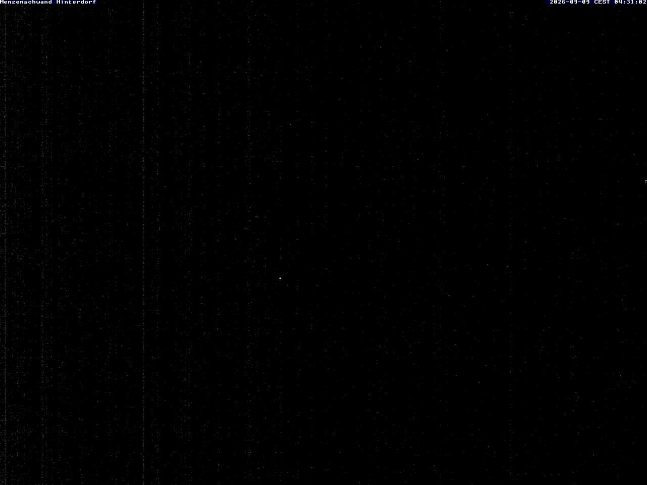 Archived image Webcam Menzenschwand (Hinterdorf)