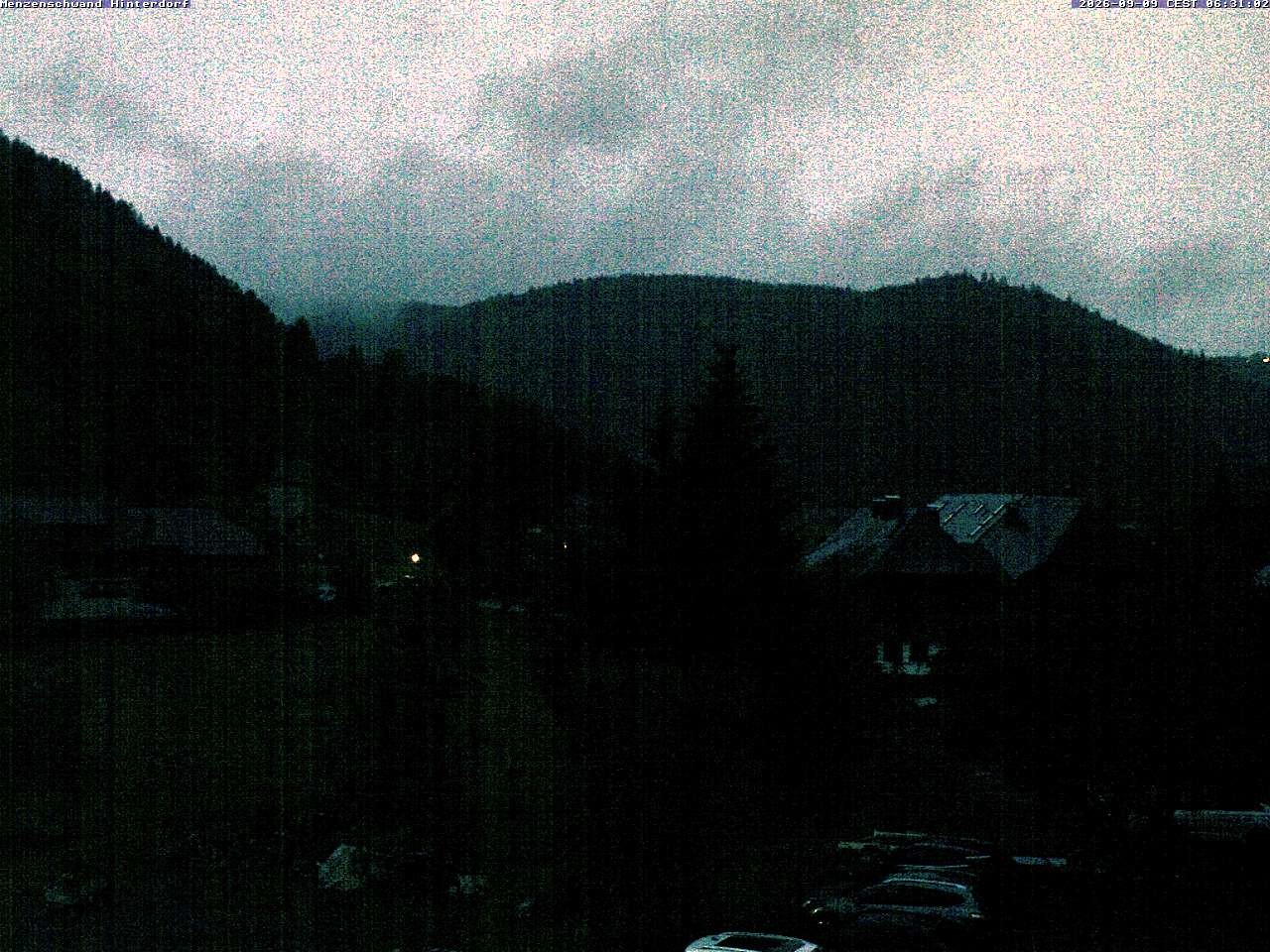 Archived image Webcam Menzenschwand (Hinterdorf)