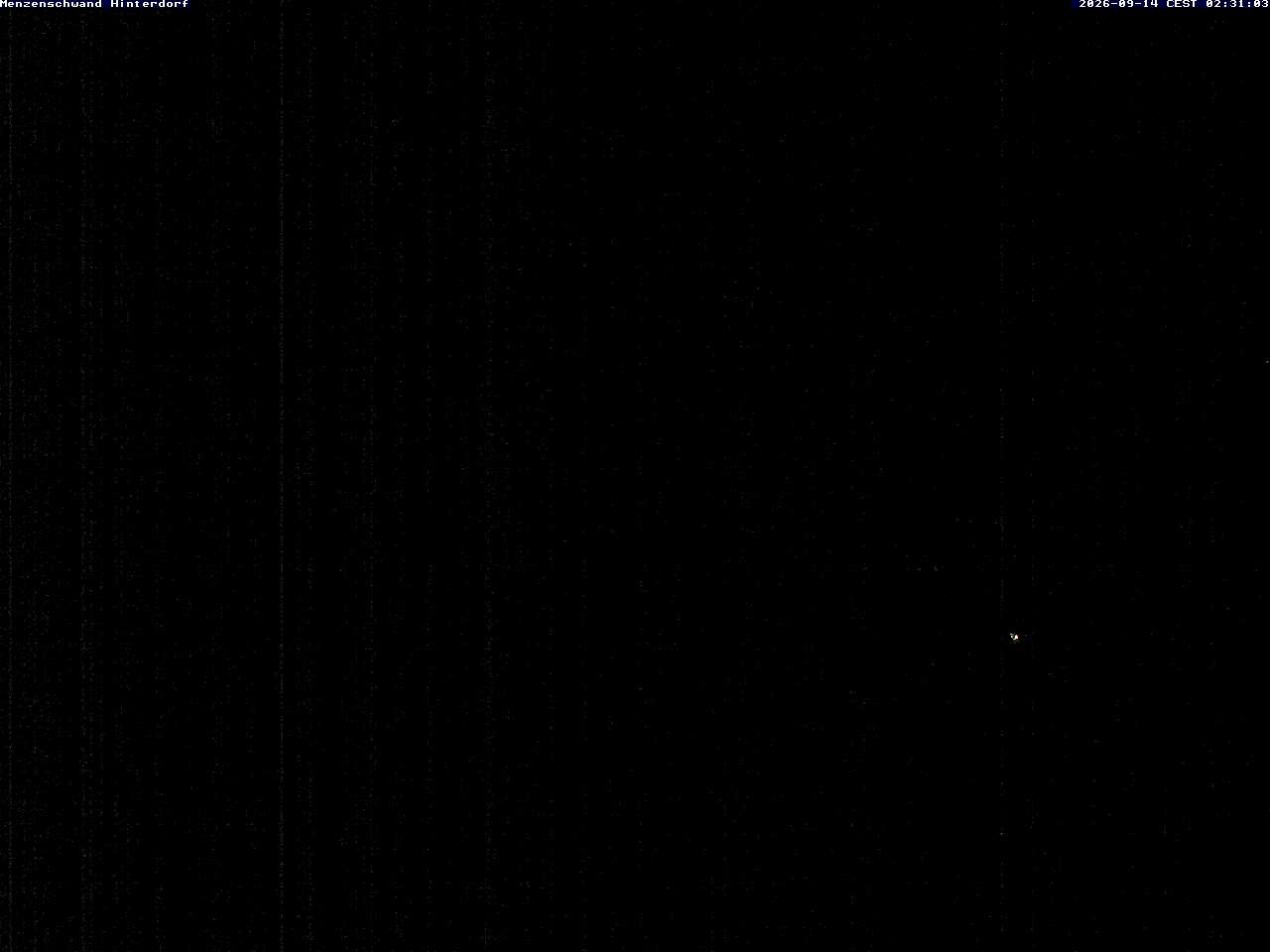 Archived image Webcam Menzenschwand (Hinterdorf)