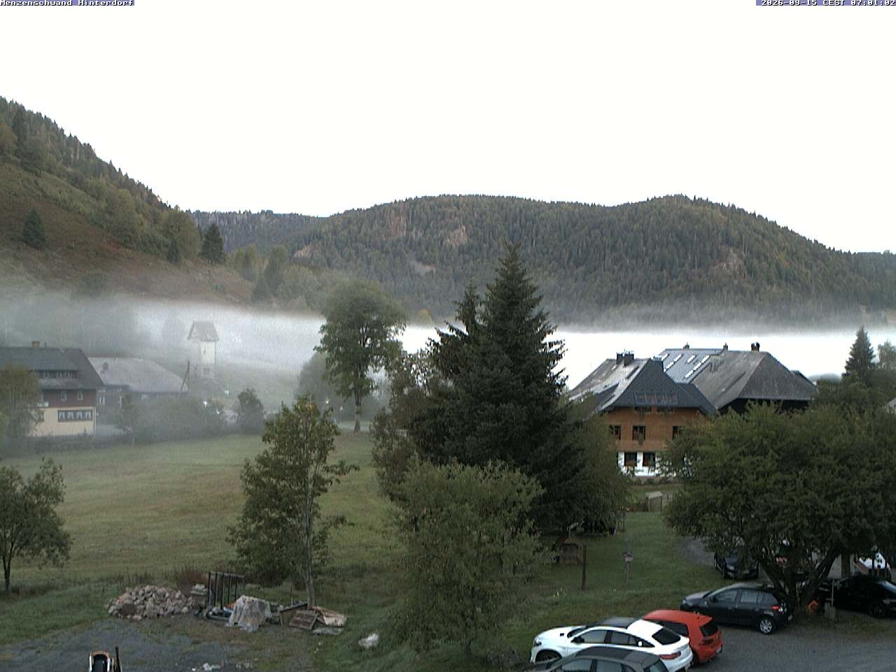 Archiv Foto Webcam Menzenschwand: Hinterdorf