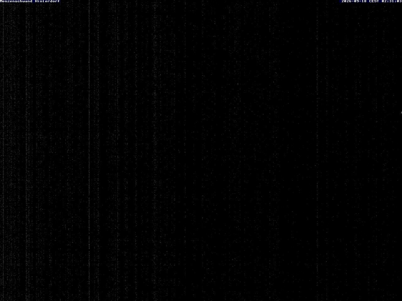 Archiv Foto Webcam Menzenschwand: Hinterdorf