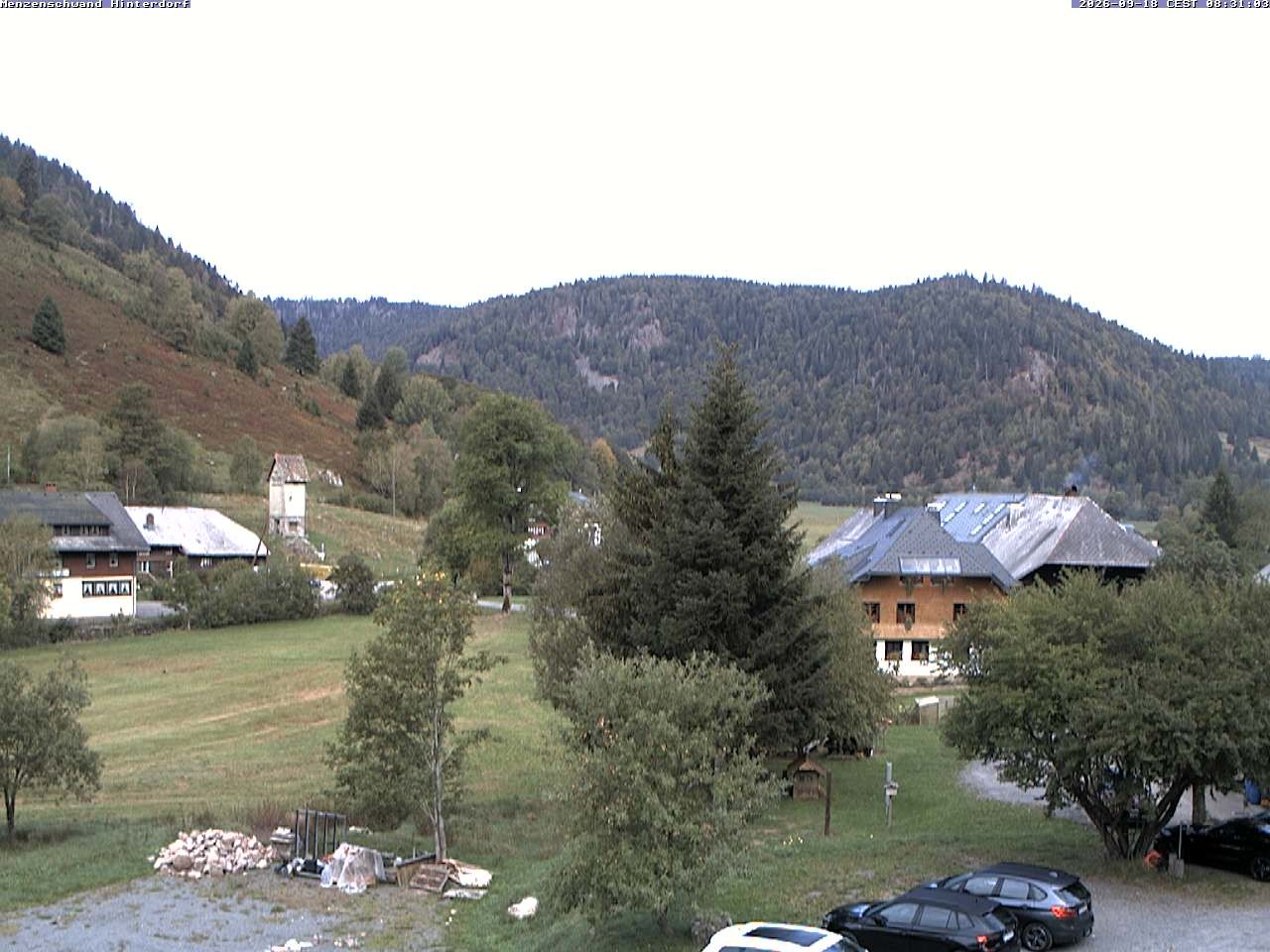 Archiv Foto Webcam Menzenschwand: Hinterdorf