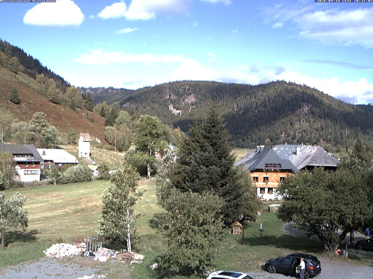 Archiv Foto Webcam Menzenschwand: Hinterdorf