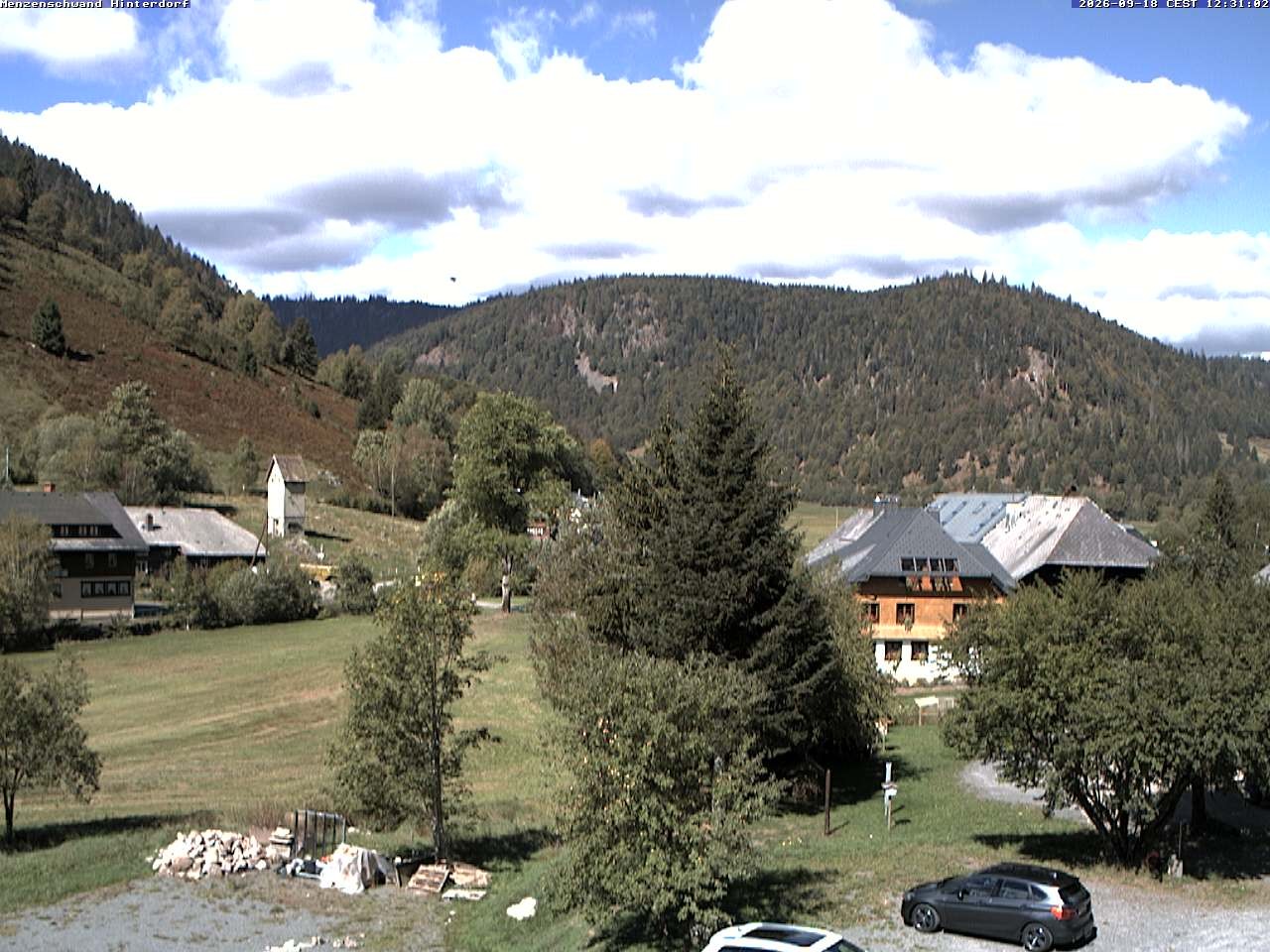 Archiv Foto Webcam Menzenschwand: Hinterdorf