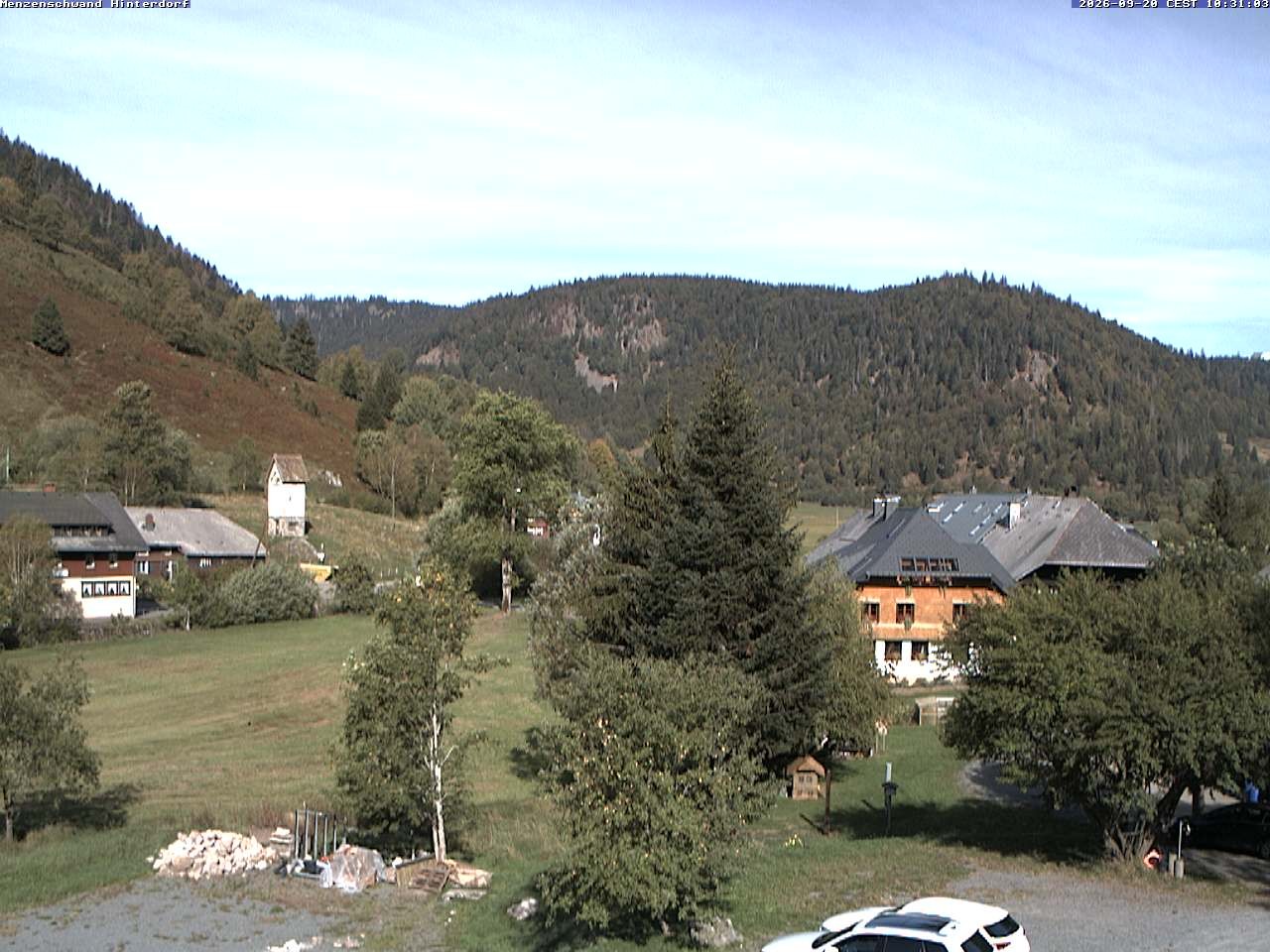 Archiv Foto Webcam Menzenschwand: Hinterdorf
