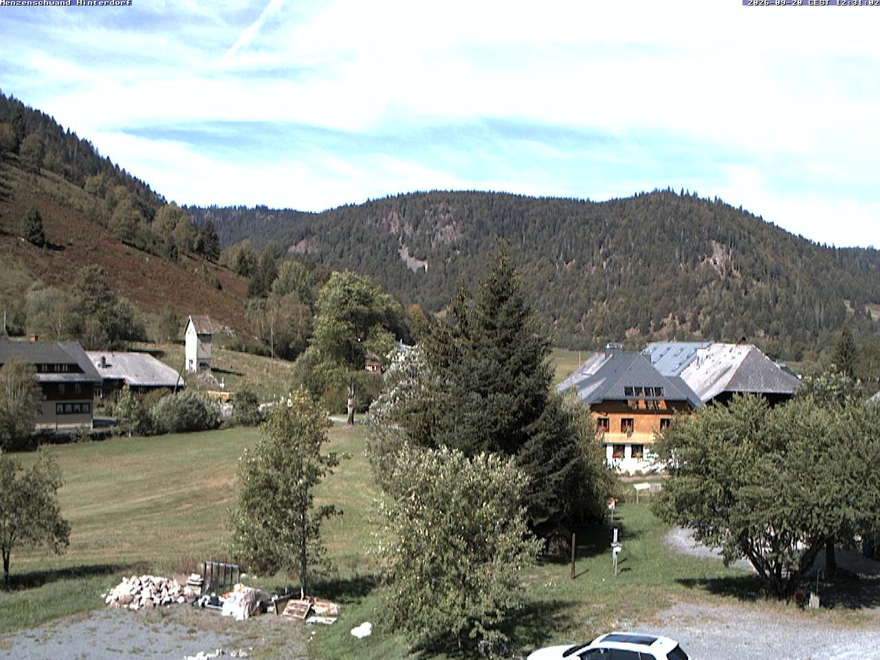 Archiv Foto Webcam Menzenschwand: Hinterdorf