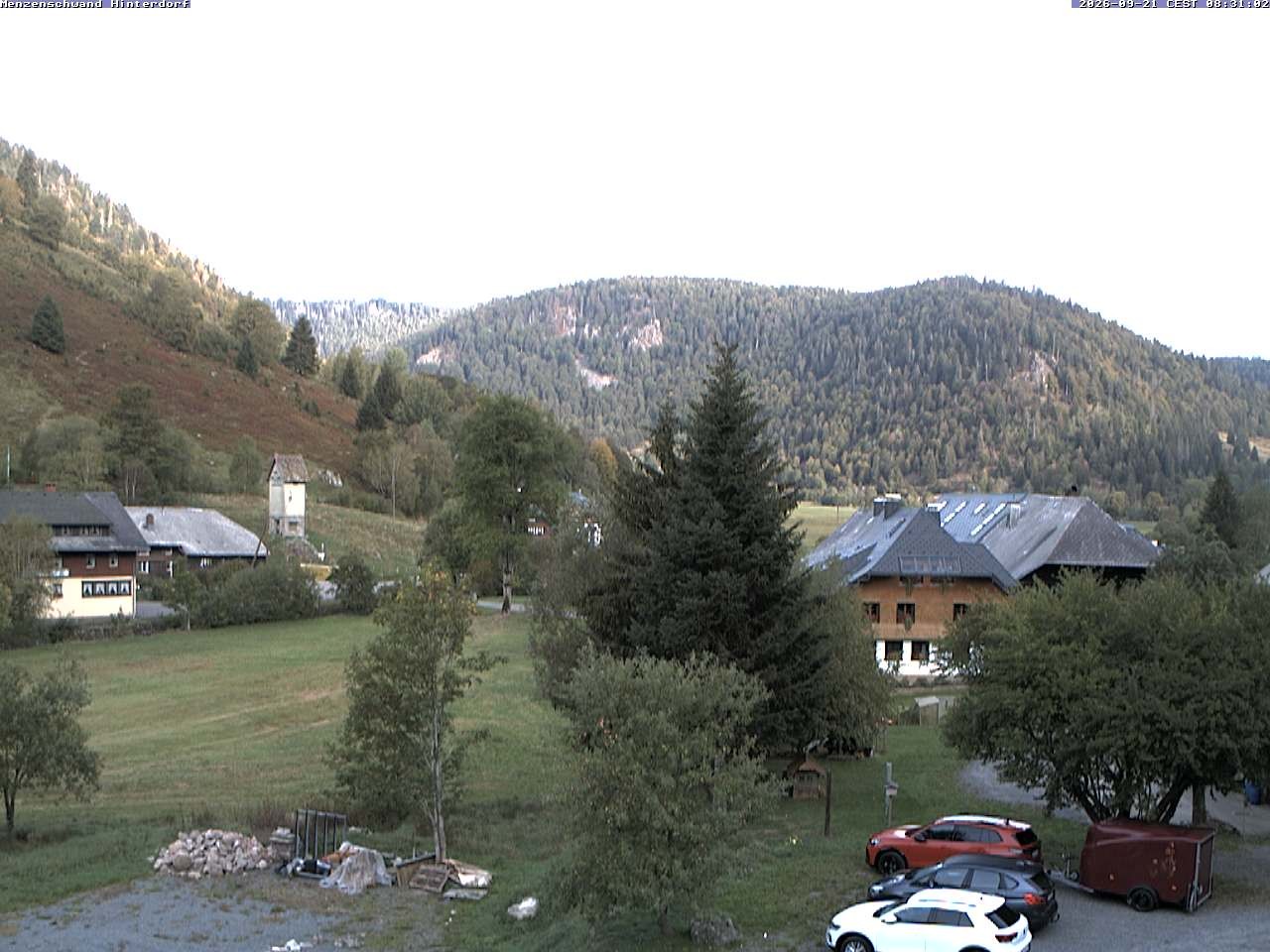 Archiv Foto Webcam Menzenschwand: Hinterdorf