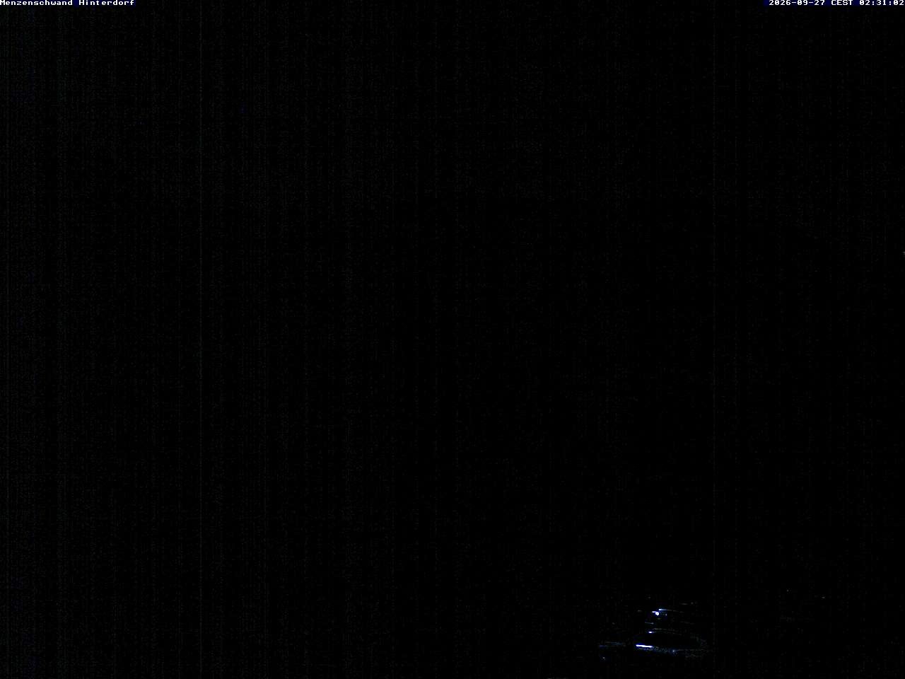 Archived image Webcam Menzenschwand (Hinterdorf)