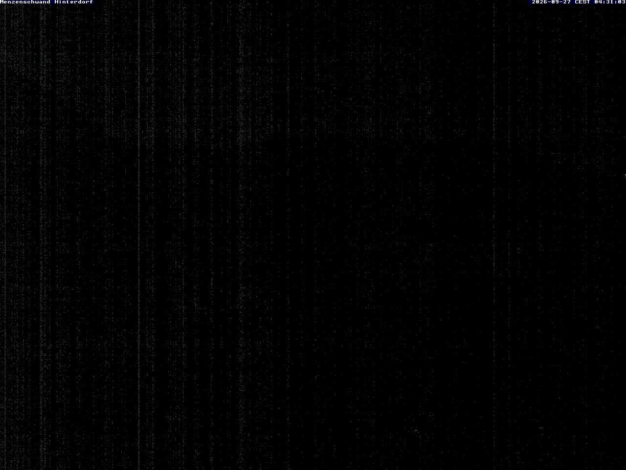 Archived image Webcam Menzenschwand (Hinterdorf)