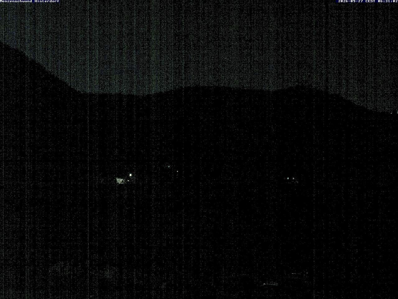 Archived image Webcam Menzenschwand (Hinterdorf)
