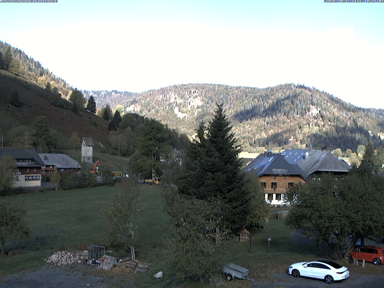 Archiv Foto Webcam Menzenschwand: Hinterdorf