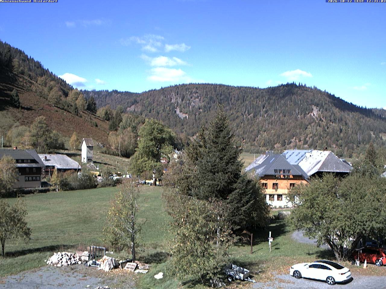 Archiv Foto Webcam Menzenschwand: Hinterdorf