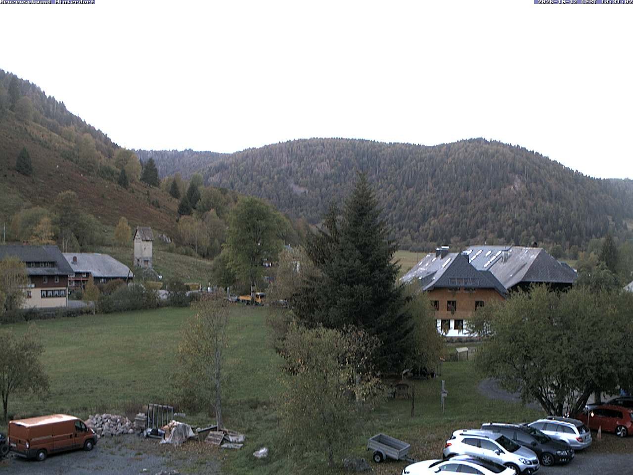Archiv Foto Webcam Menzenschwand: Hinterdorf