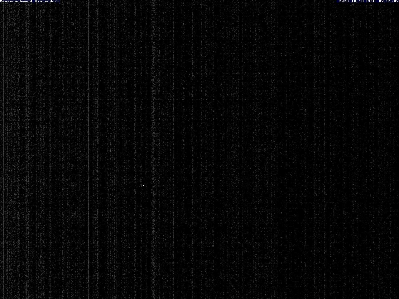 Archived image Webcam Menzenschwand (Hinterdorf)