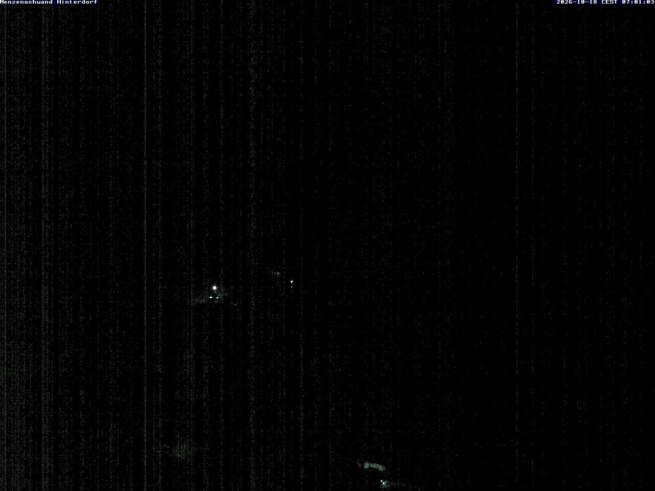 Archived image Webcam Menzenschwand (Hinterdorf)