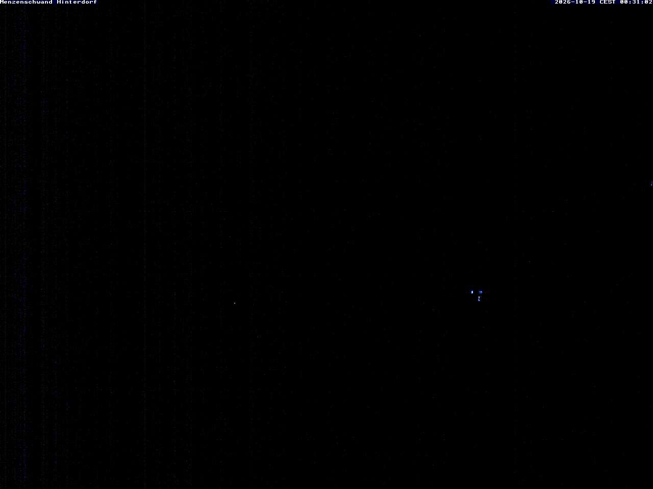 Archived image Webcam Menzenschwand (Hinterdorf)
