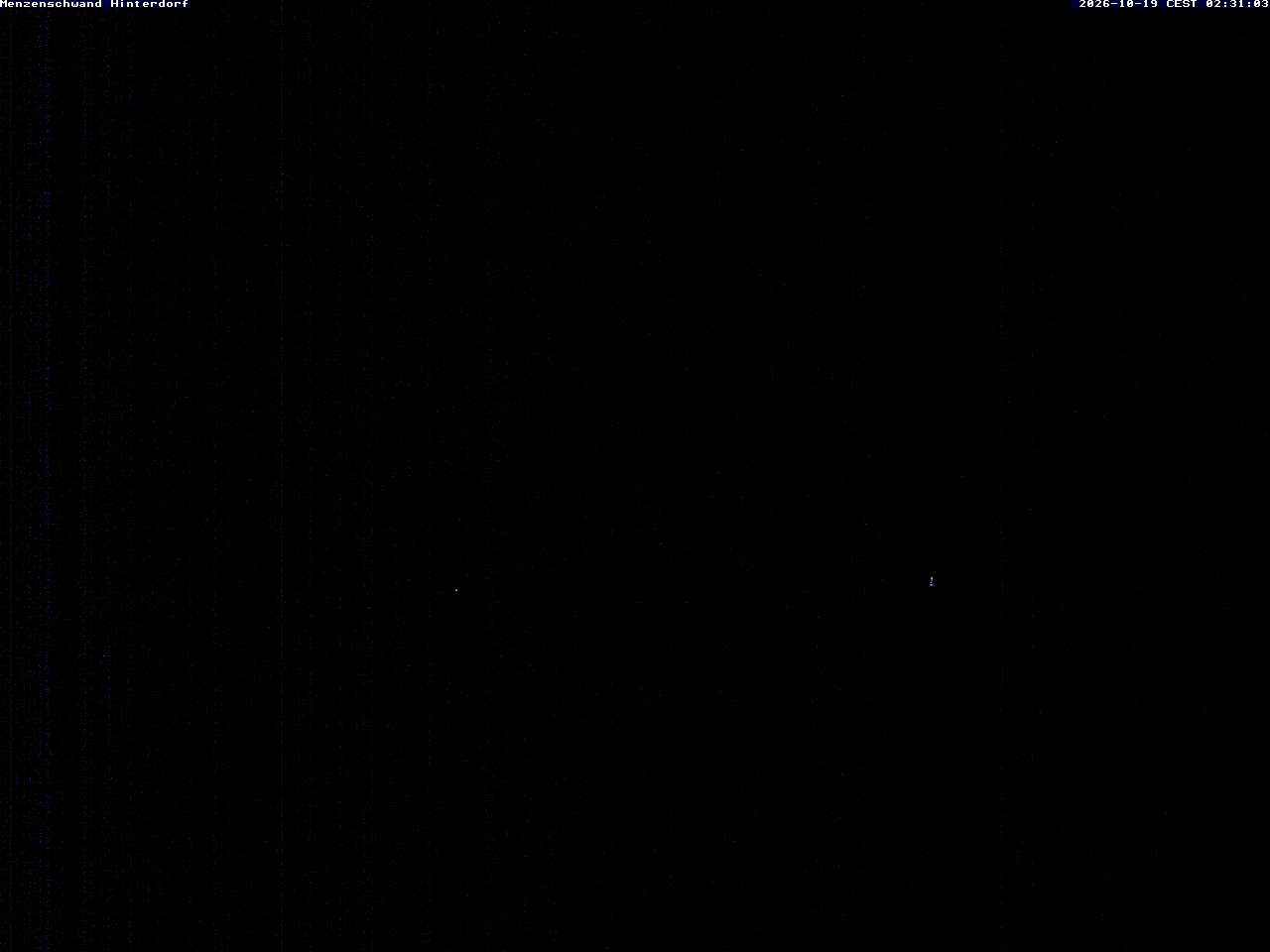 Archived image Webcam Menzenschwand (Hinterdorf)