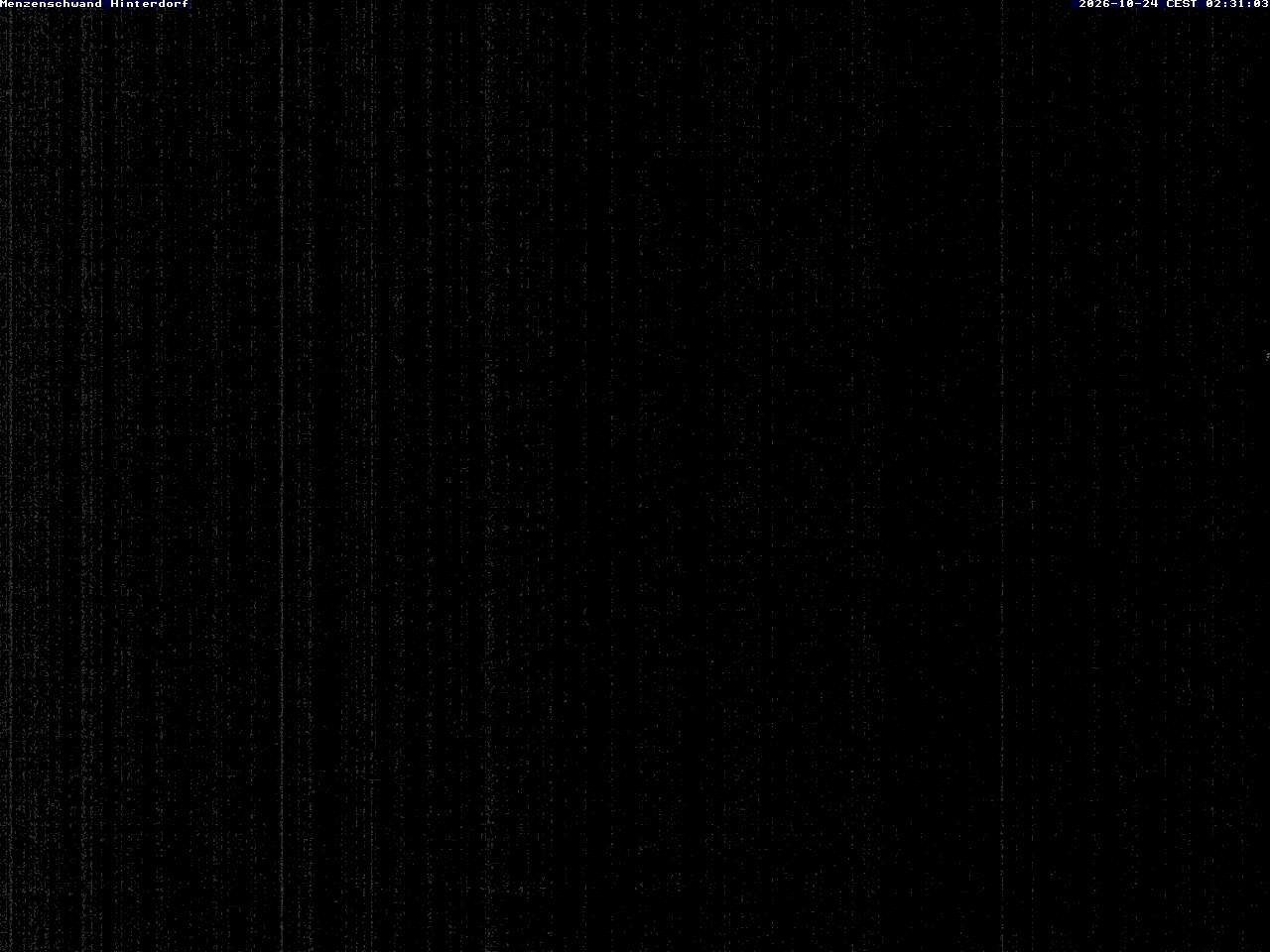 Archived image Webcam Menzenschwand (Hinterdorf)