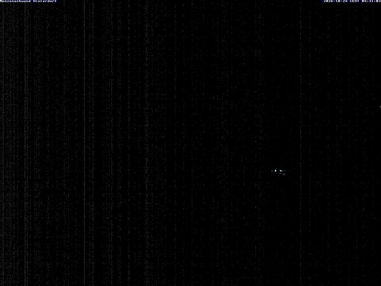 Archived image Webcam Menzenschwand (Hinterdorf)