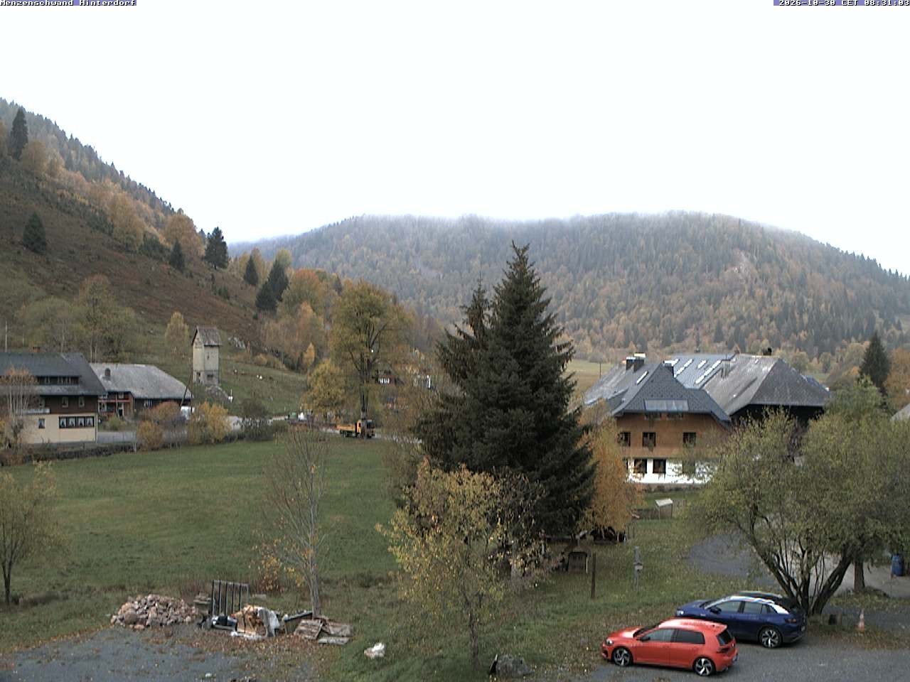 Archiv Foto Webcam Menzenschwand: Hinterdorf