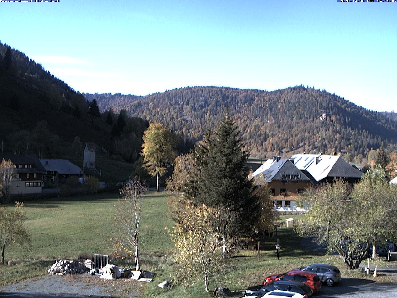 Archiv Foto Webcam Menzenschwand: Hinterdorf