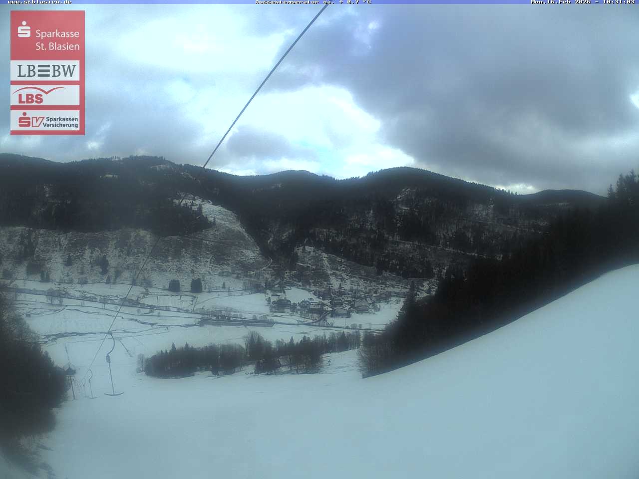 Archived image Webcam Top station Moesle