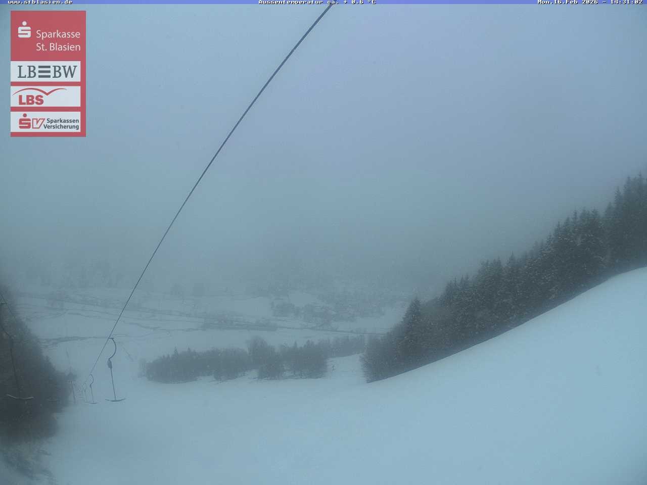 Archived image Webcam Top station Moesle