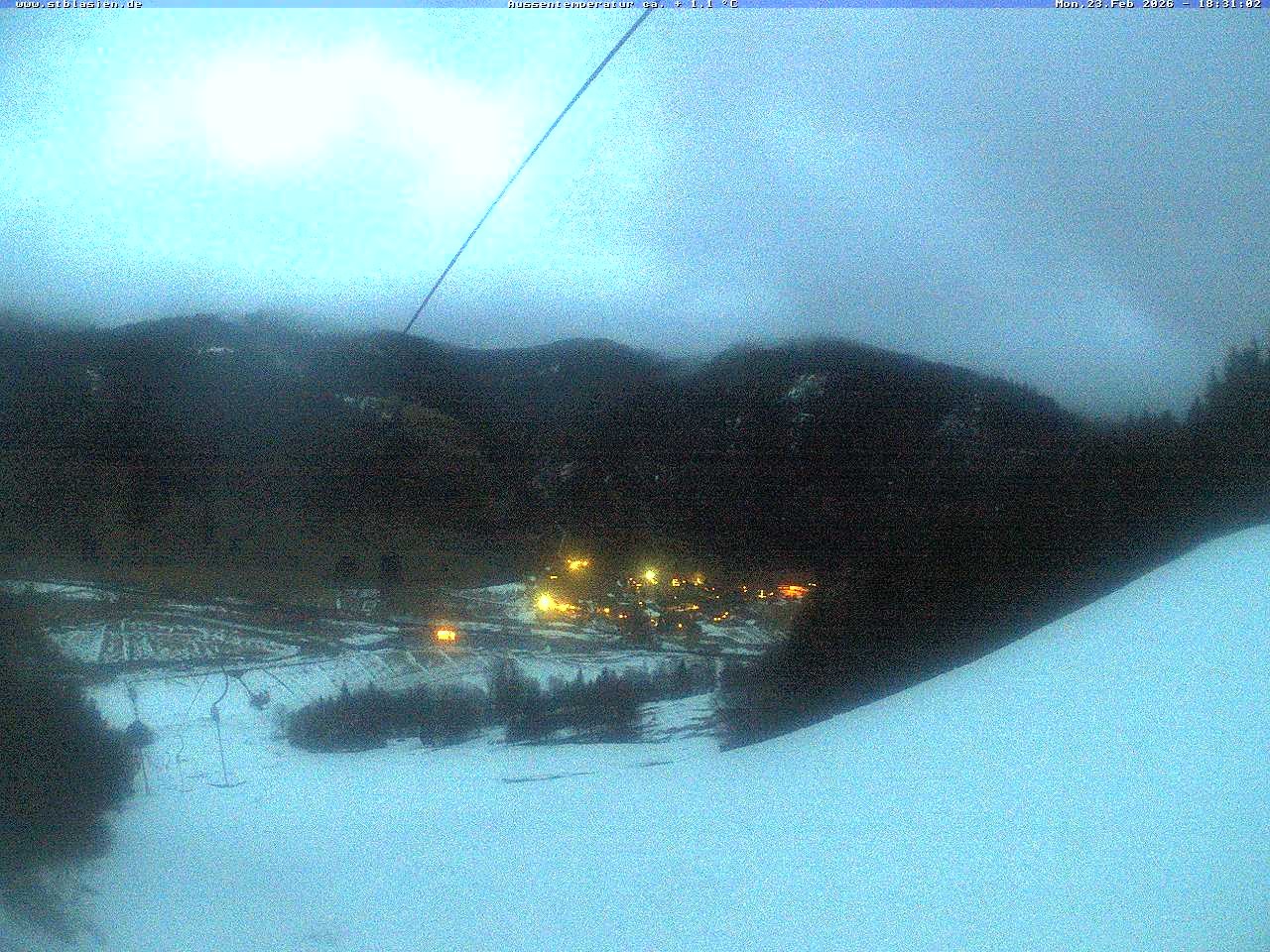 Archiv Foto Webcam Bergstation Moesle