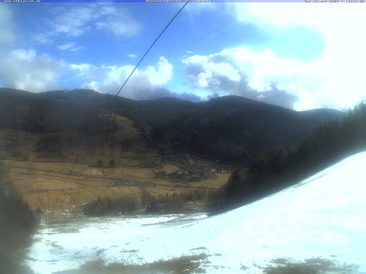 Archiv Foto Webcam Bergstation Moesle